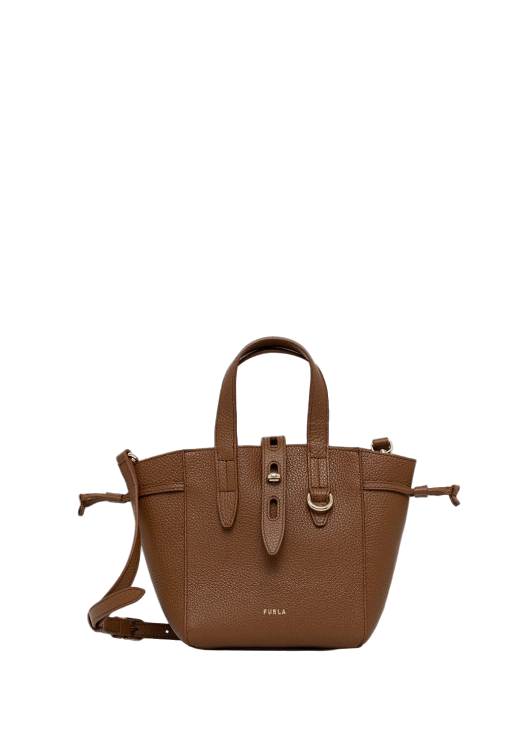 Furla Net Tote Mini Cognac H