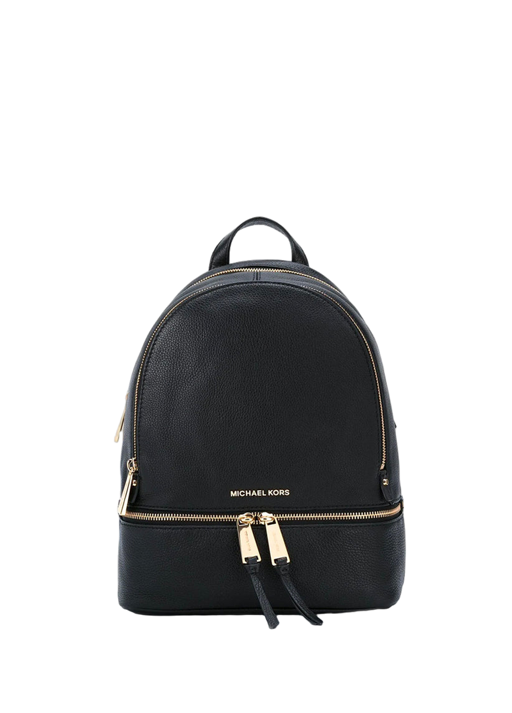 Michael Kors Rhea Zip Backpack Medium Black