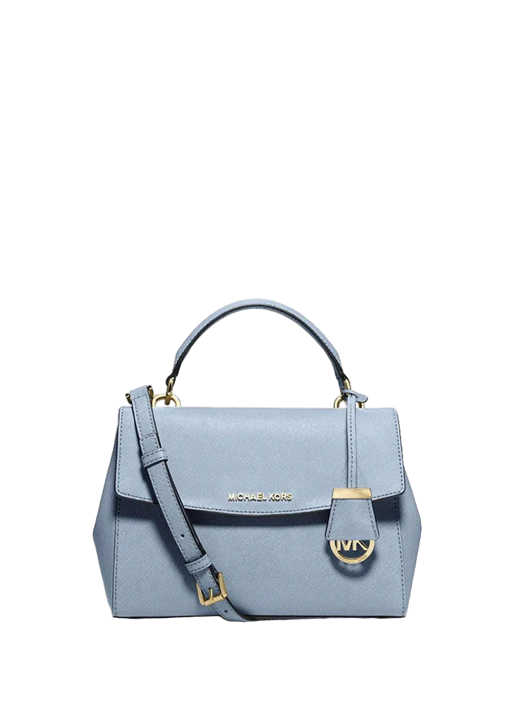 Michael Kors Ava Small Saffiano Leather Light Blue