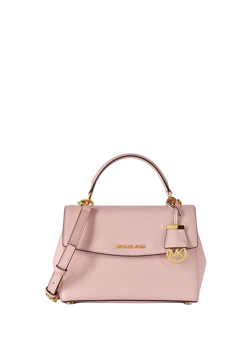 Michael Kors Ava Small Saffiano Leather Nude Pink