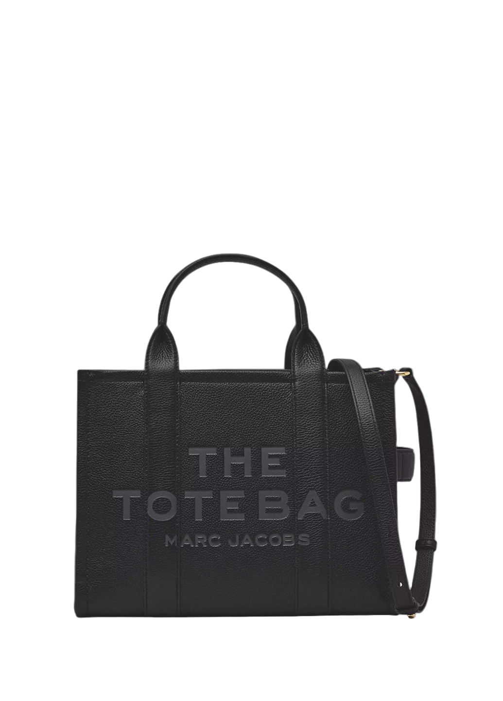 Marc Jacobs Leather Small Tote Bag Black