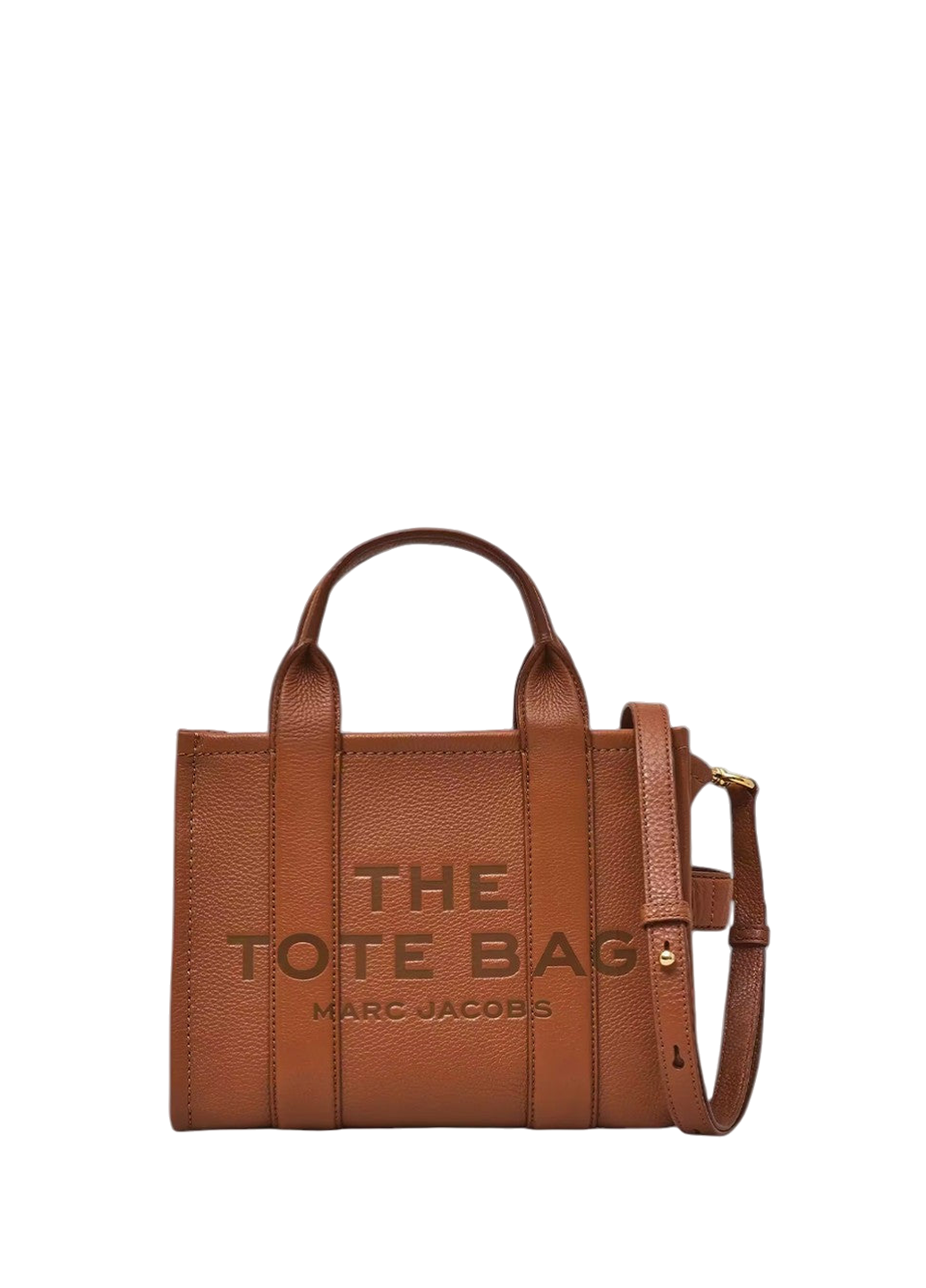 Marc Jacobs Leather Mini Tote Bag Brown