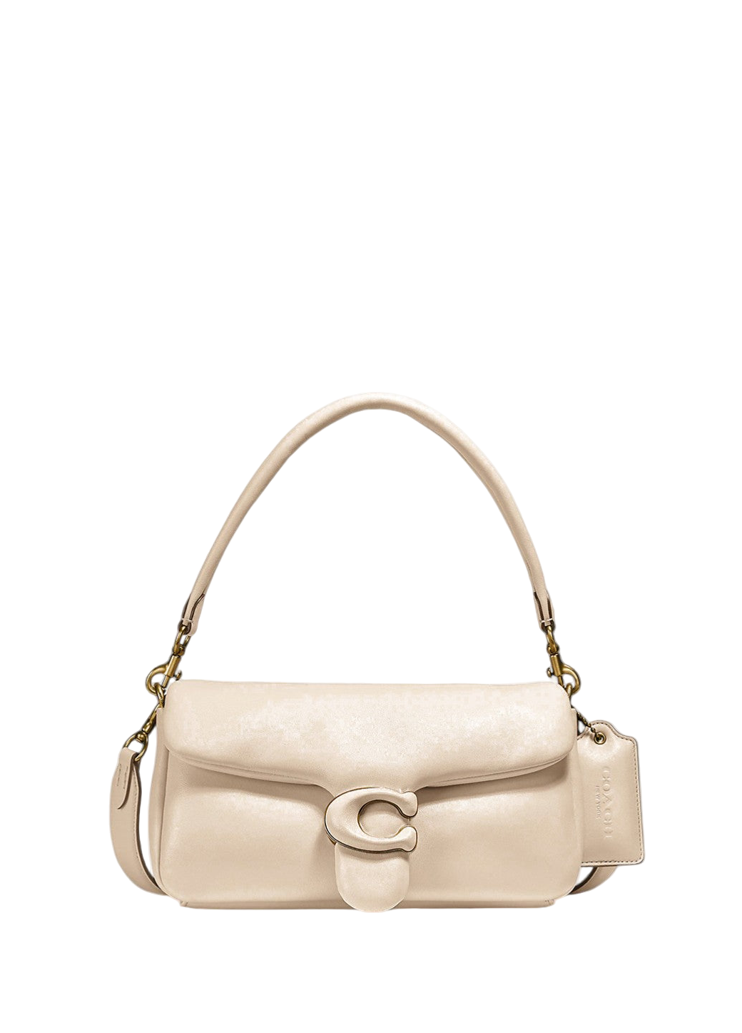 Coach Pillow Tabby Shoulder Bag 26 Ivory