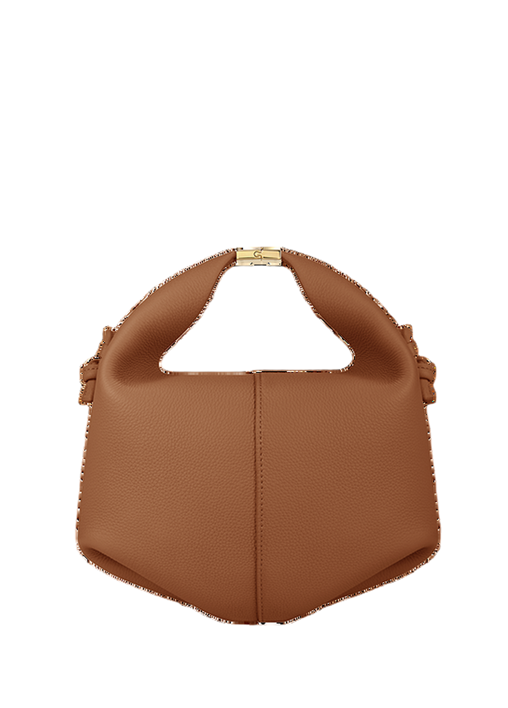 Polene Beri Textured Leather Camel