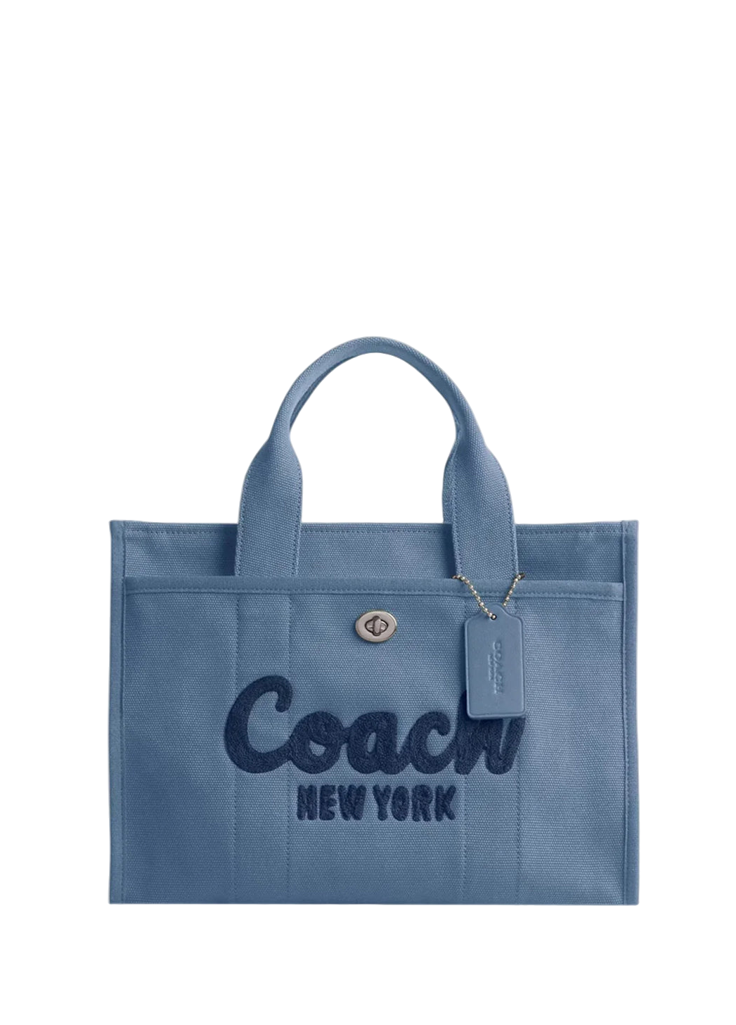 Coach Cargo Tote Bag 34 Slate Blue
