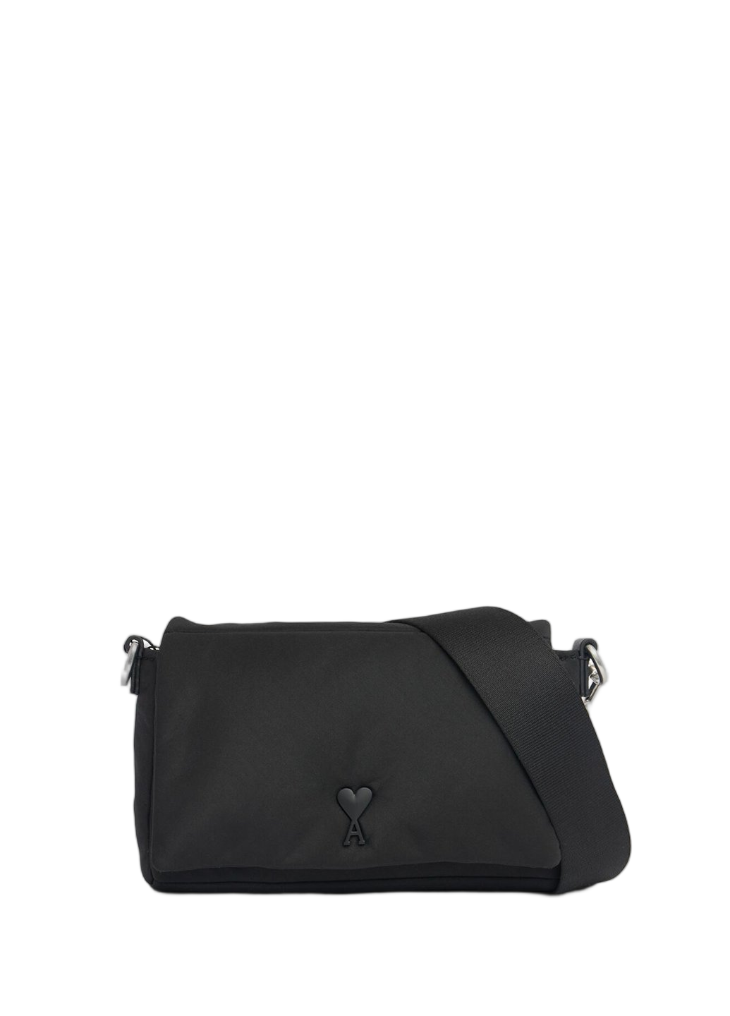 AMI Paris Ami De Coeur Lunch Box Bag Black