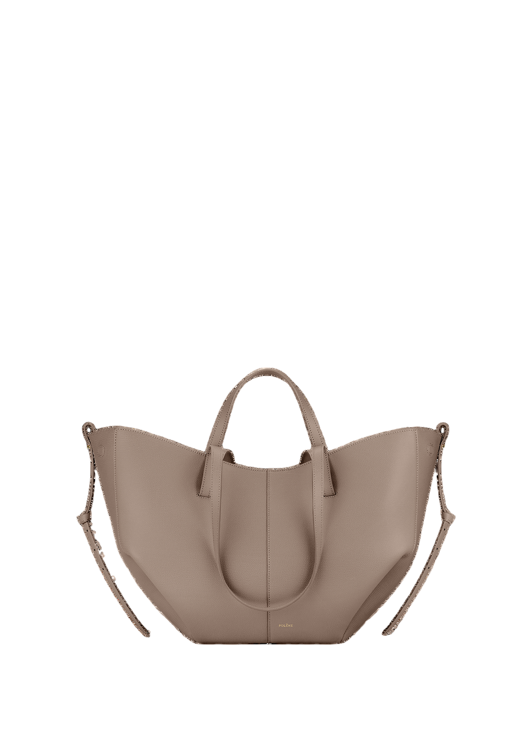 Polene Cyme Large Edition Textured Taupe