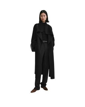 Toteme Annecy Coat Black