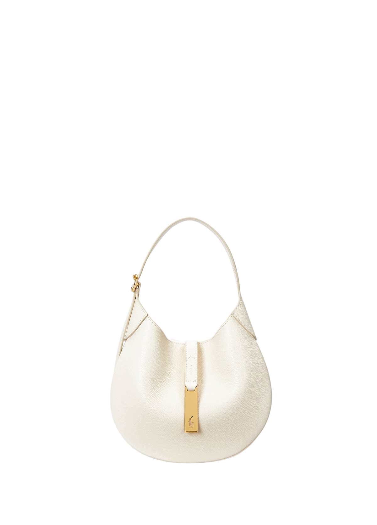 Polo Ralph Lauren Polo ID Small Shoulder Bag Ivory