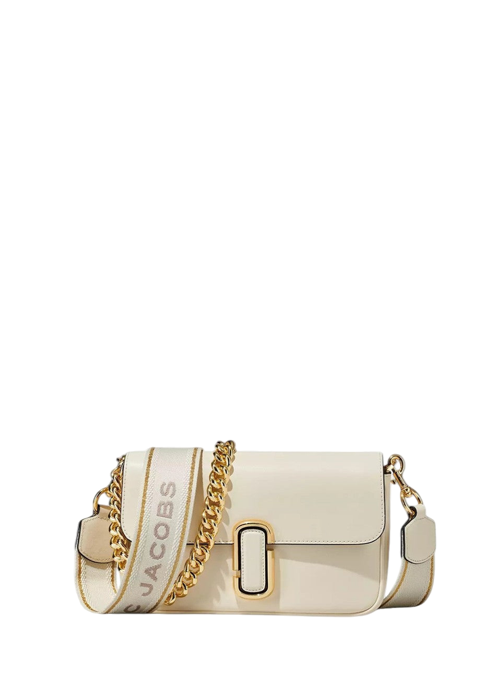 Marc Jacobs The J Marc Shoulder Bag Cloud White