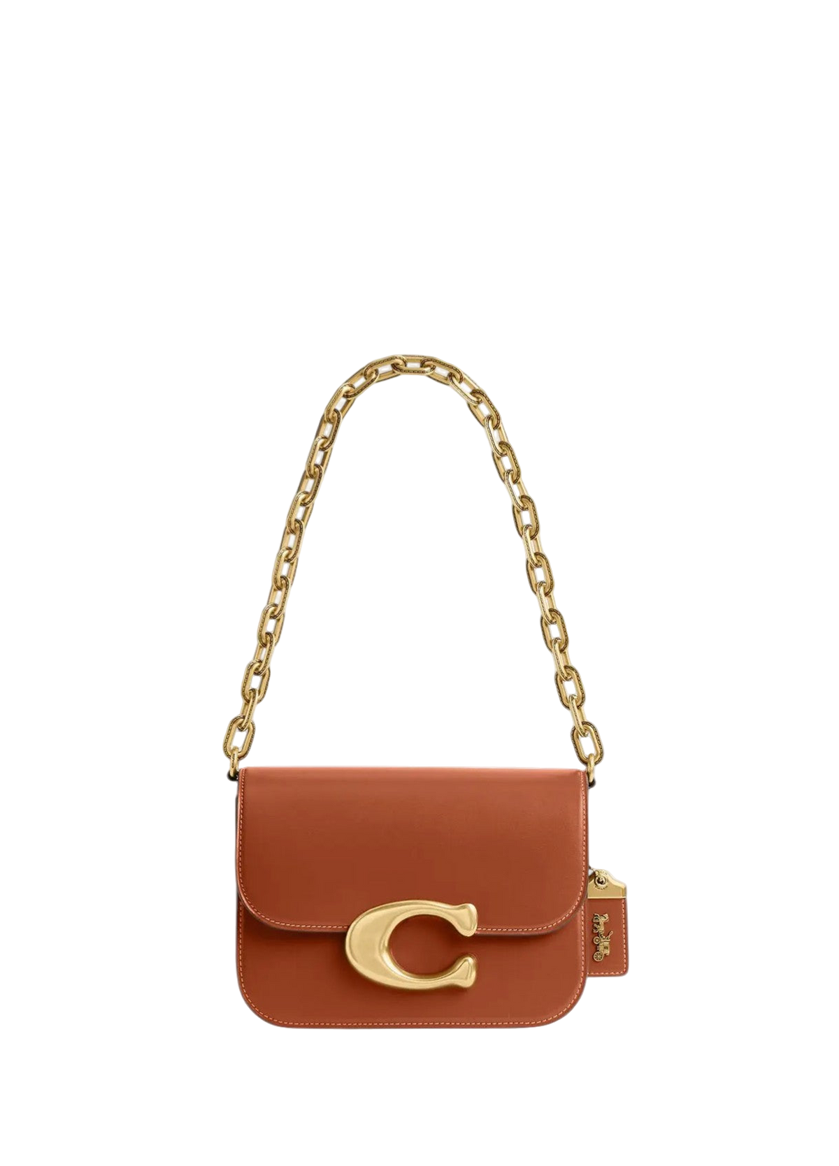 Coach Idol Shoulder Bag Brown