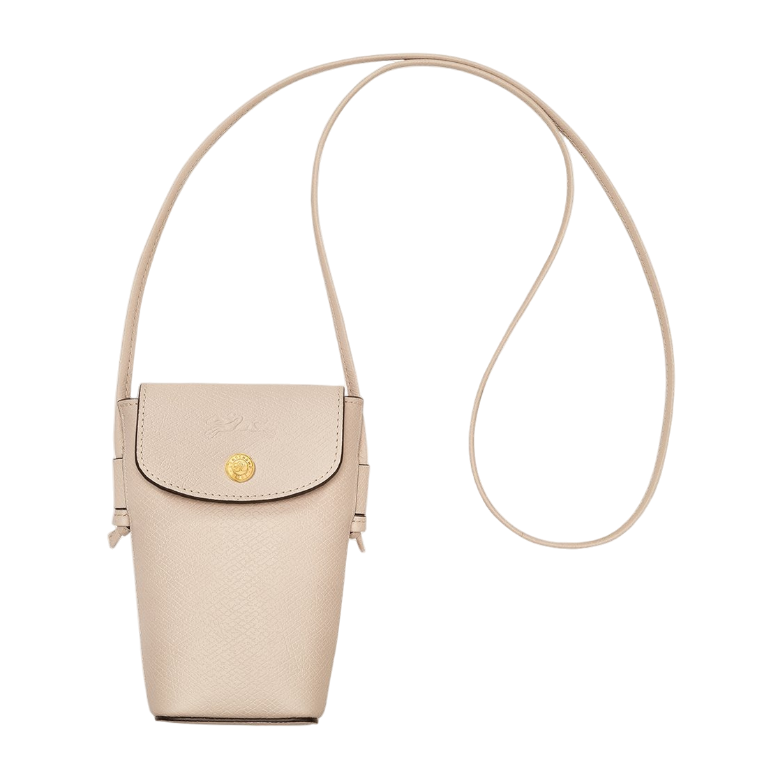 Longchamp Epure Phone Case With Leather Lace Paper