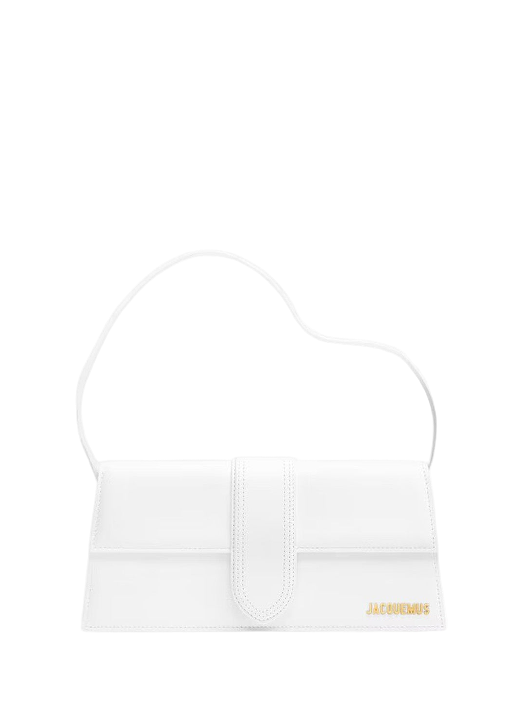 Jacquemus Le Bambino long flap bag White