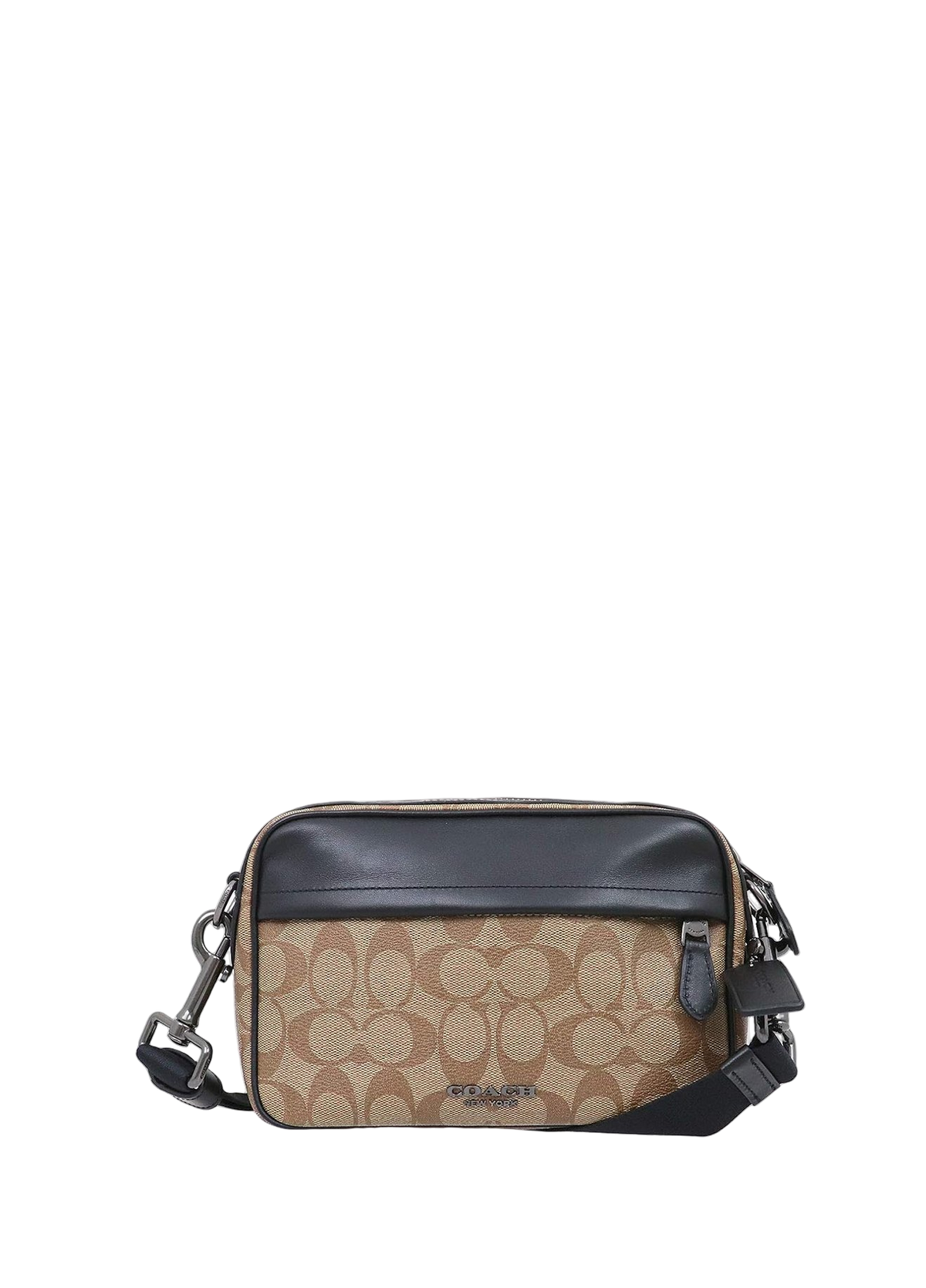 Coach Graham Crossbody Bag In Signature Canvas Tan