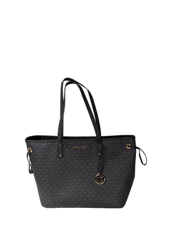 Michael Kors Jet Set Travel Large Drawstring Tote Black