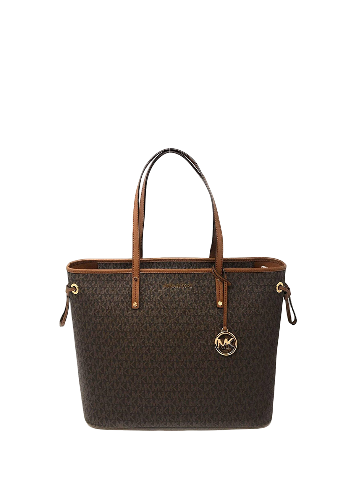 Michael Kors Jet Set Travel Large Drawstring Tote Brown