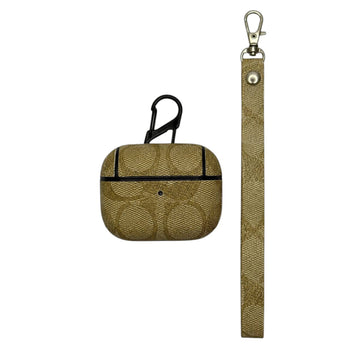 COACH AIRPODS CASE CLASSIC BEIGE