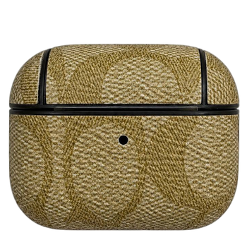 COACH AIRPODS CASE CLASSIC BEIGE