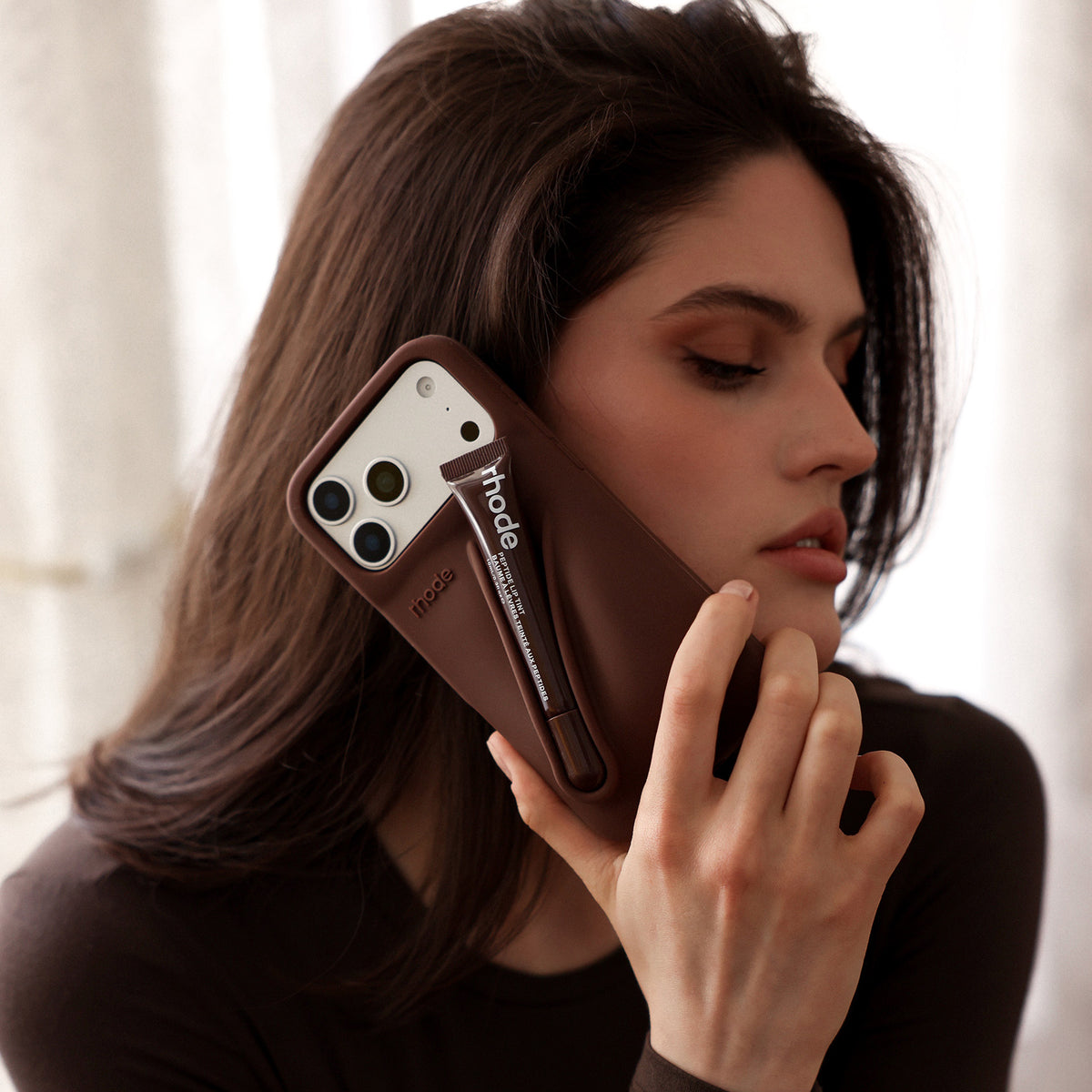 RHODE IPHONE LIP CASE + BALM ESPRESSO