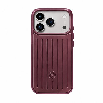 RIMOWA IPHONE CASE BURGUNDY
