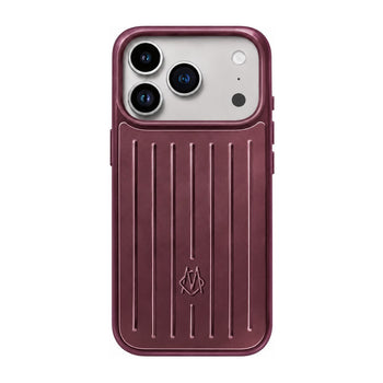 RIMOWA IPHONE CASE BURGUNDY