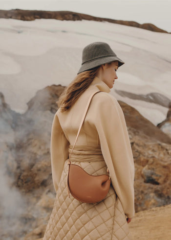 Polene Tonca Textured Camel