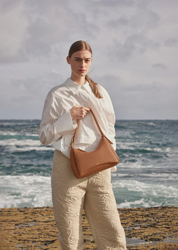 Polene Umi Textured Camel