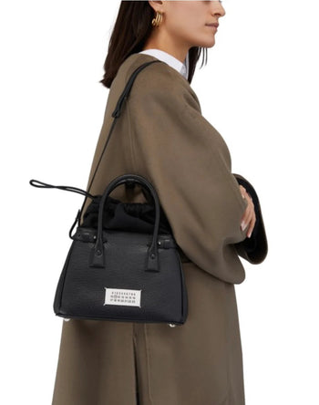 Maison Margiela 5AC Mini Drawstring Bag Black