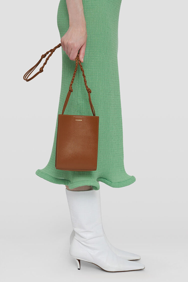 JIL Sander Tangle Bag Small Brown