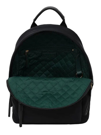 Tory Burch Small Metal logo Backpack Black