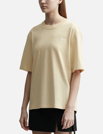 AMI Paris Alexandre Mattiussi T-shirt Yellow