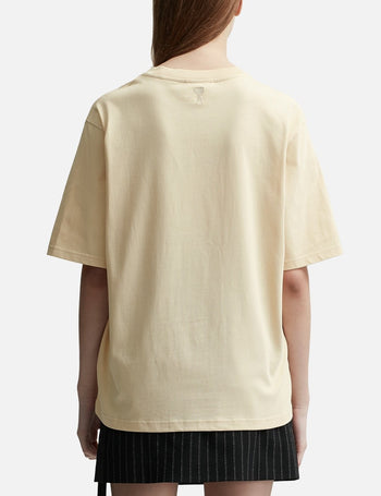 AMI Paris Alexandre Mattiussi T-shirt Yellow
