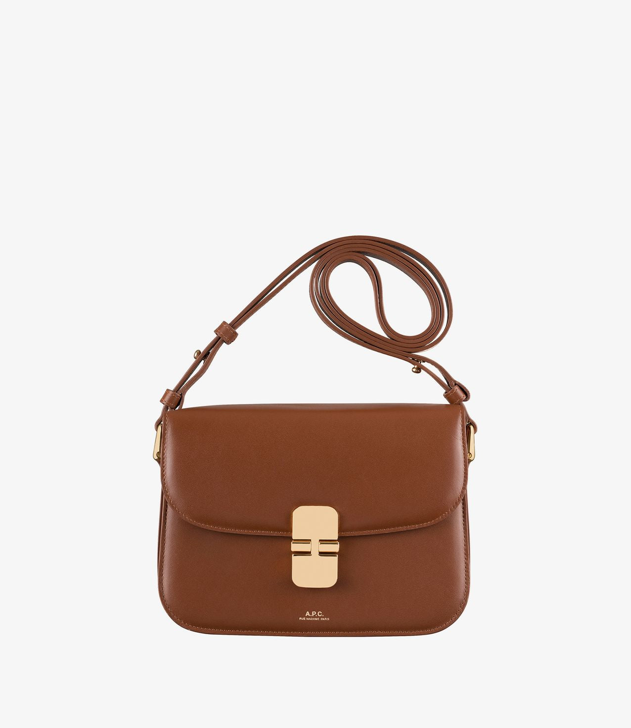 A.P.C Grace Small Bag Nut Brown