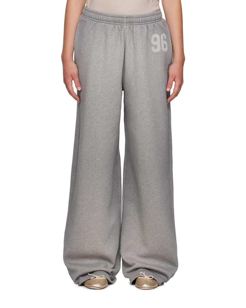 Acne Studios Logo Sweatpants Melange Grey
