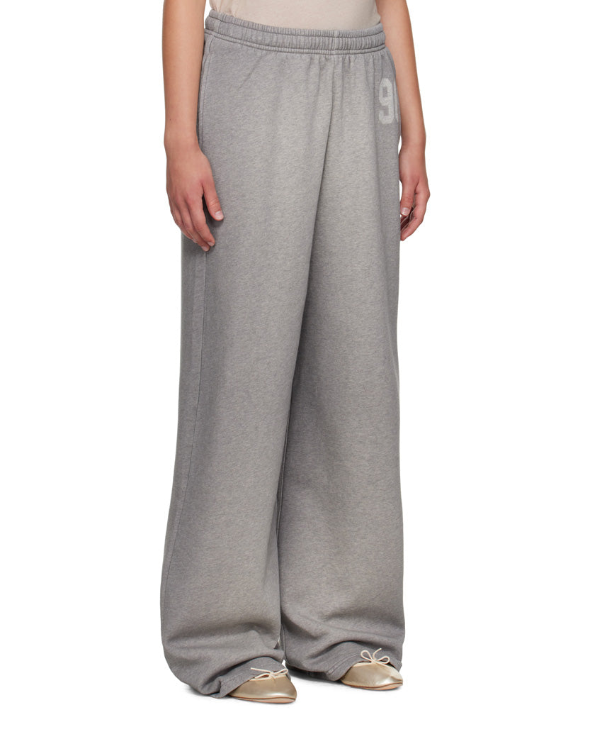 Acne Studios Logo Sweatpants Melange Grey