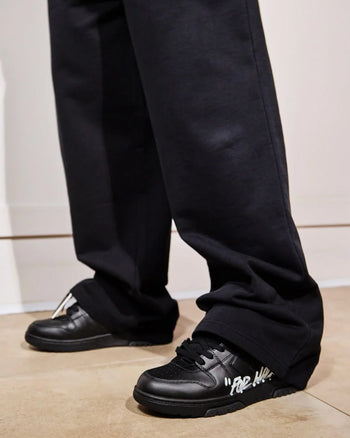 Off White Out Of Office 'For Walking' Sneakers Black-White