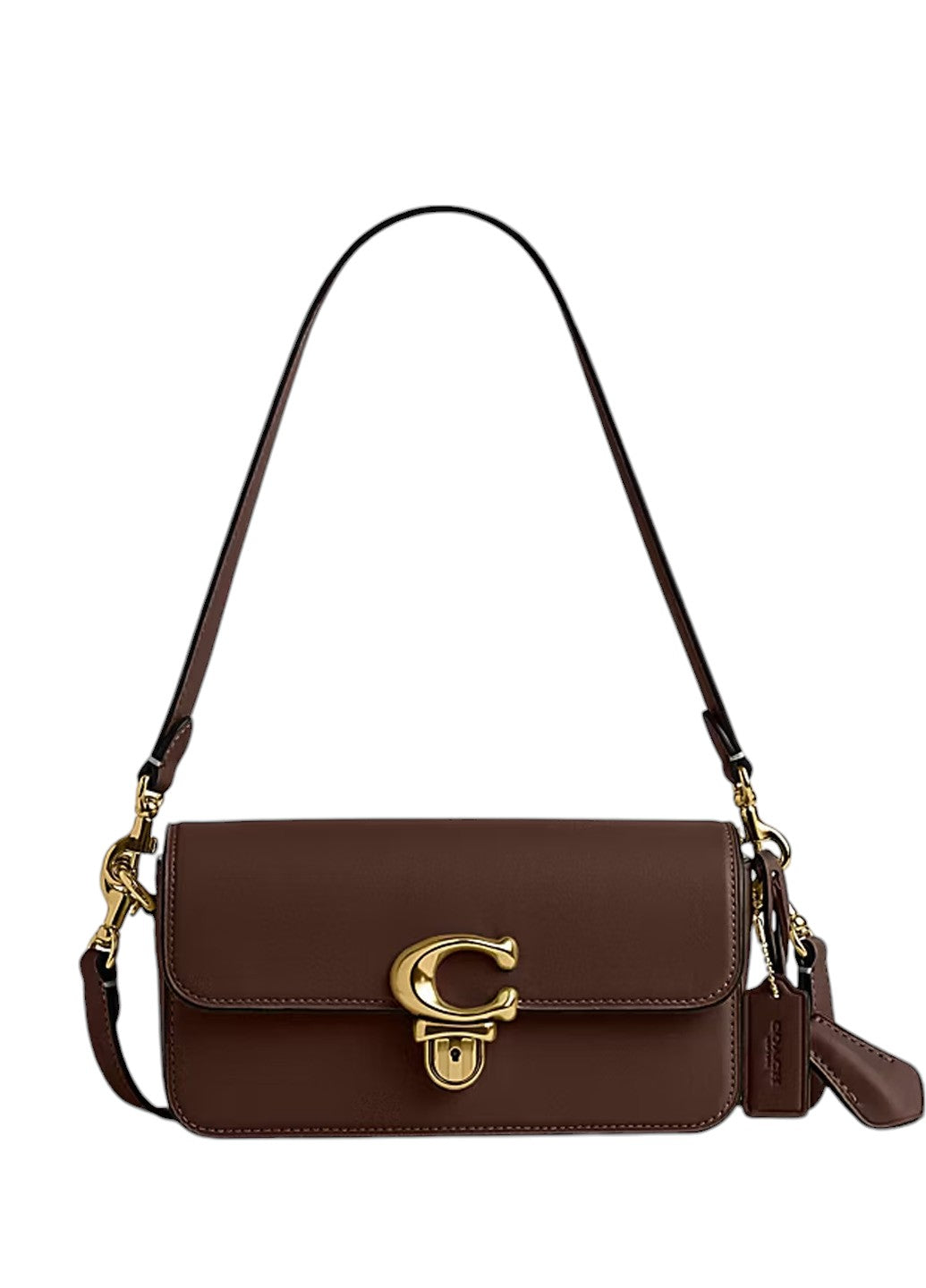 Coach Glovetanned Leather Studio Baguette Bag Maple