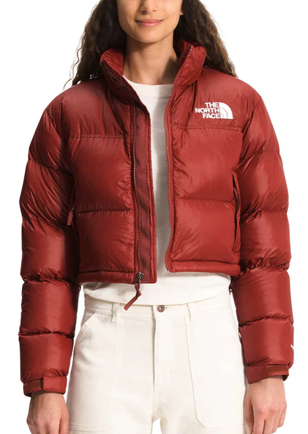 The North Face Women’s Nuptse Short Jacket Red