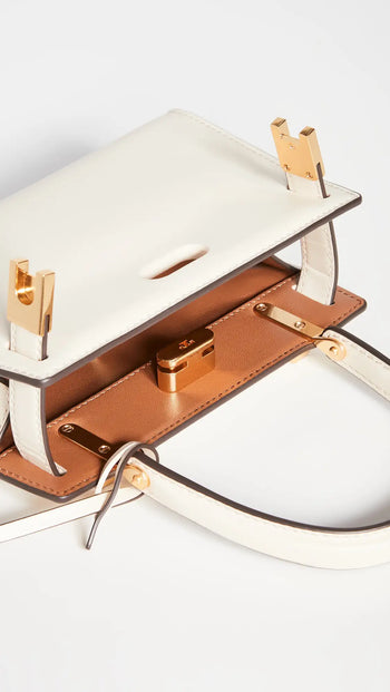 Tory Burch Lee Radziwill Petite Bag Cream