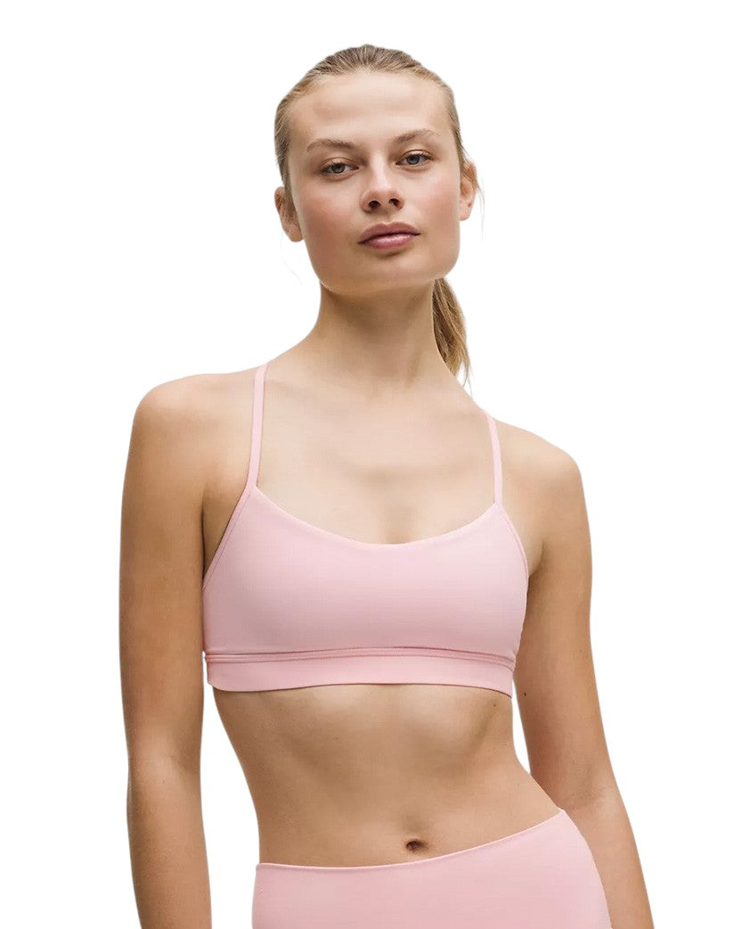 Lululemon Flow Y Bra Nulu Light Support Pink Pearl