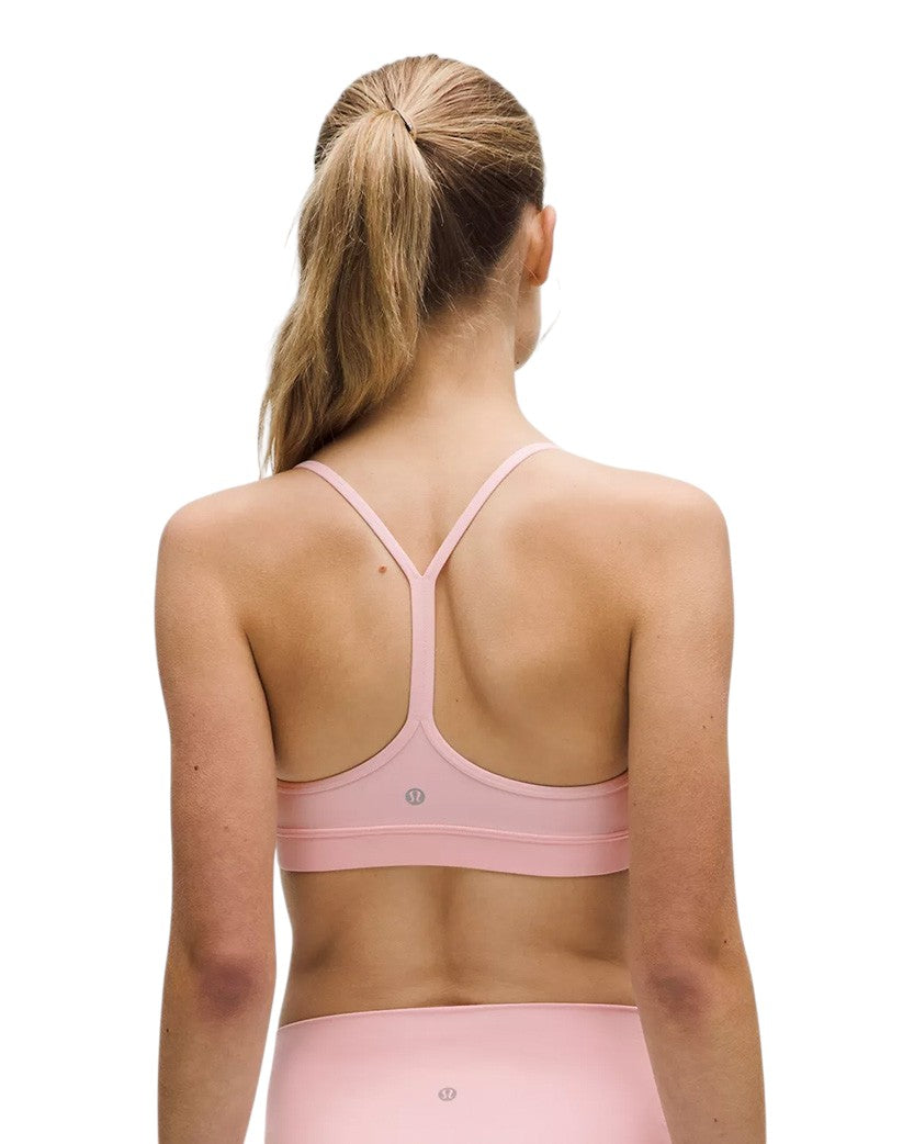 Lululemon Flow Y Bra Nulu Light Support Pink Pearl