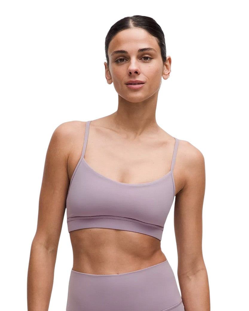 Lululemon Flow Y Bra Nulu Light Support Lotus Lavender