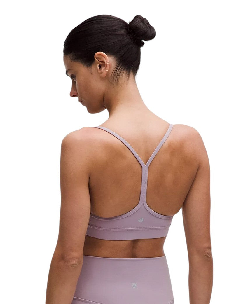 Lululemon Flow Y Bra Nulu Light Support Lotus Lavender