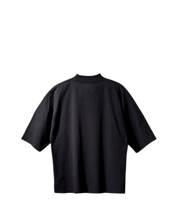 Yeezy Gap Engineered By Balenciaga Logo 3/4 Sleeve Tee Black