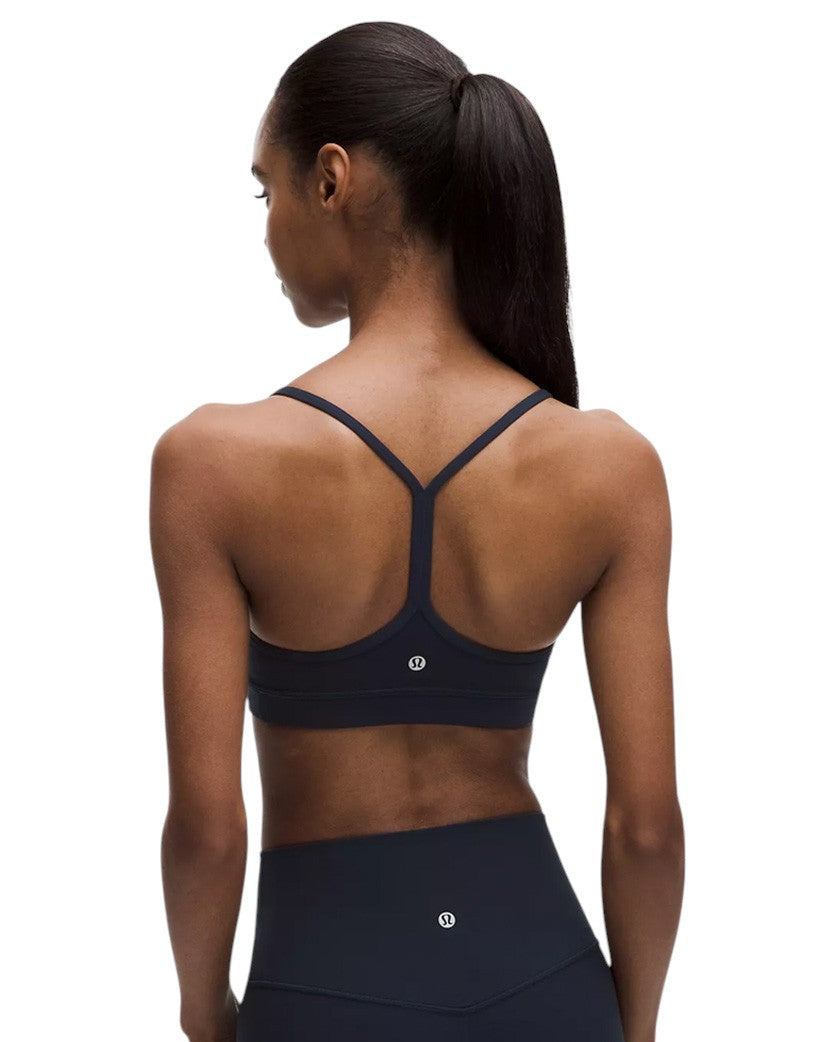Lululemon Flow Y Bra Nulu Light Support True Navy