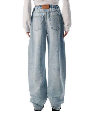 Alexander Wang Ballon-Style Tracksuit Pants Blue
