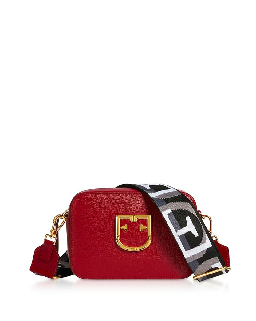 Furla Brava Mini Burgundy