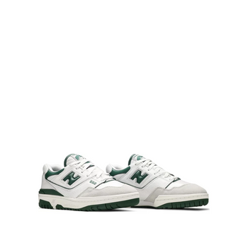 New Balance 550 WHITE & GREEN BB550WT1
