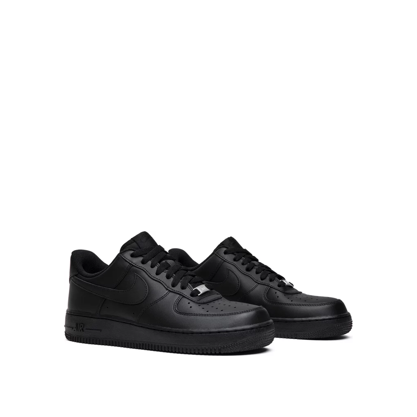 Air force online one black low