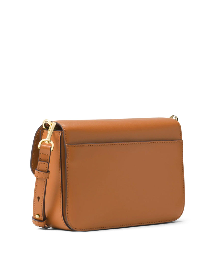 Michael Kors Sloan Editor Leather Shoulder Bag Brown